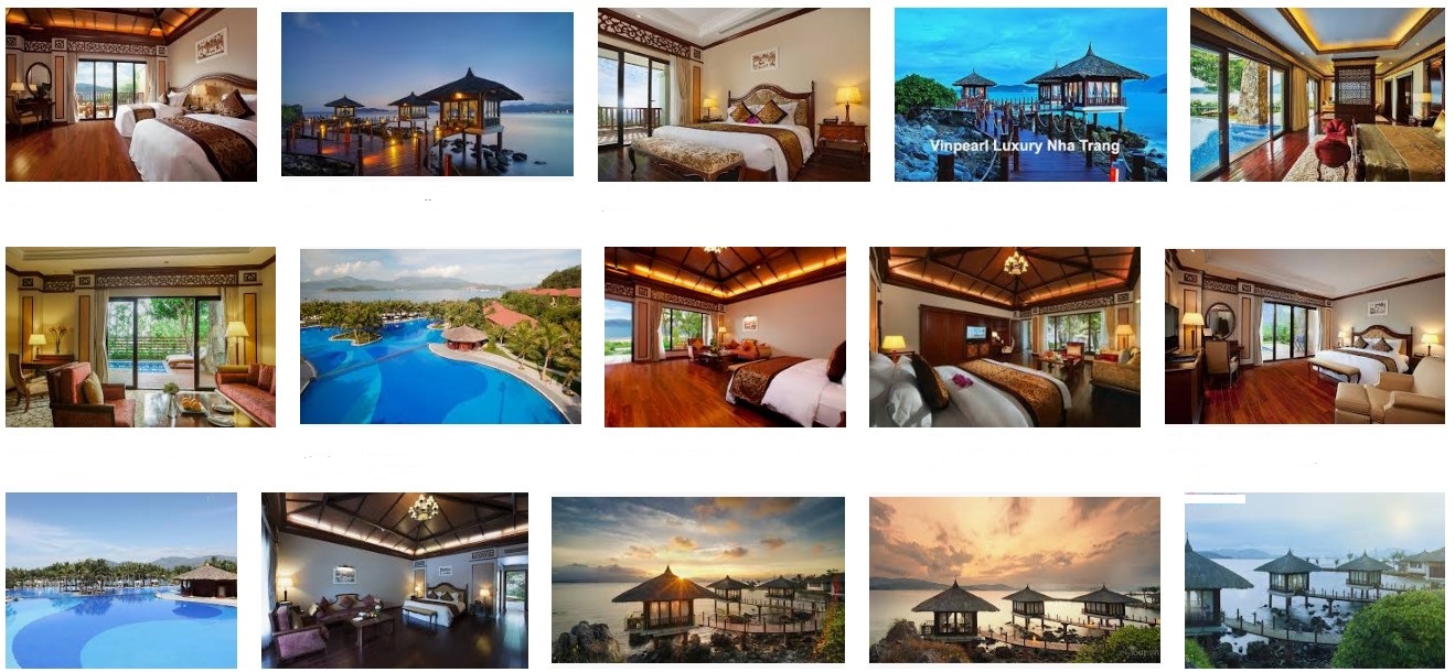 Có nhiều loại phòng nghỉ dưỡng mà bạn dễ dàng chọn lựa tại Vinpearl Luxury Nha Trang