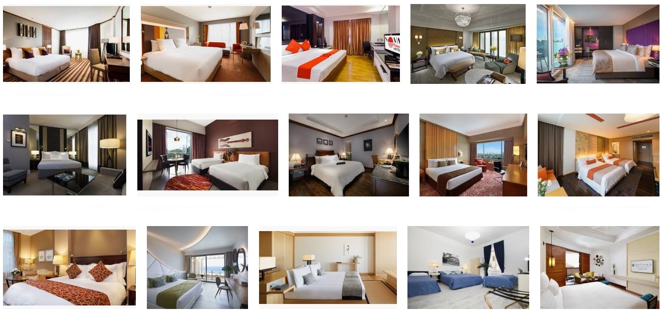 Có nhiều loại phòng khác nhau để bạn lựa chọn ở Vinpearl Phủ Lý Hotel