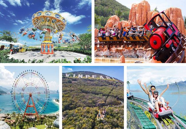 Trò chơi mạo hiểm ở VinWonders Nha Trang: Thử thách đỉnh cao